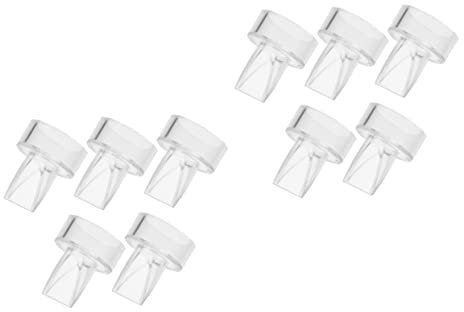 10St Zubehör für Milchpumpen Ventile Teil Tippee Stillen Handmilchpumpen Zubehör Zubehör Milchpumpen Saugnapf Saugdüse Silikonventil Kieselgel KOMBIUDA