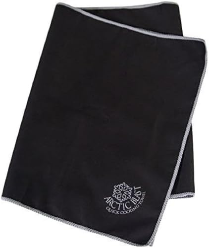 Arctic Blast Cooling Towel für Erwachsene - Schwarz, 90 x 30 cm
