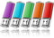 EASTBULL - Chiavetta USB 3.0 da 32 GB Flash Drive Storage Memory Stick (viola, blu, verde, giallo e rosso)