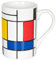 Könitz Bauhaus Hommage Large Fragments Mini Becher, Tasse, Espressotasse, Espresso, Porzellan, 80 ml, 11 1 353 1908