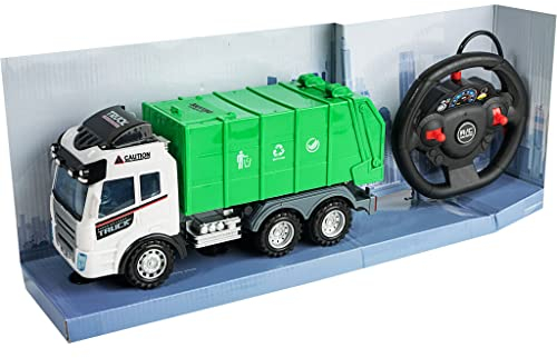 MODELMOVIL Radio Control Camión de la Basura con 4 Funciones
