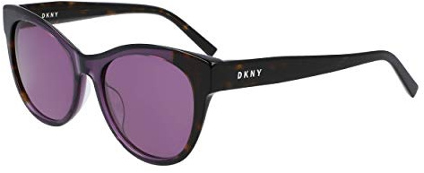 DKNY DK533S Damen Sonnenbrillen Dark Tortoise/Purple