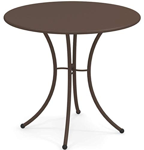 Emu Pigalle runder Tisch, 80 cm, Artikel 906, Farbe Peddigbraun, Code 41