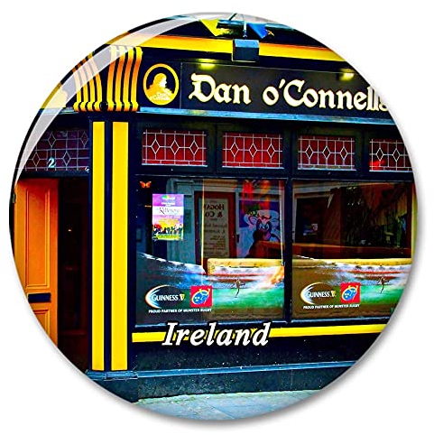 Ireland Pub Fridge Magnet Decorative Magnet Tourist City Travel Souvenir Collection Gift Strong Refrigerator Sticker