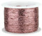 NEUHEIT aus der Collektion Woolly Hug`s 1000m Glitzer - Farbe 303 rose - metallisiertes Beilaufgarn zum Mitstricken oder Mithäkeln