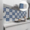 workid Adesivi per Piastrelle Bagno e Cucina (20x500CM) Mattonelle Adesive Impermeabile PVC Autoadesivo Decorazione FZW-004