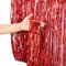 2m/2.5m/3m Foil Door Curtain [2.5m, Red]