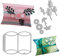 Bymivofun Geschenkbox Stanzform, Blumen Blatt Umschlag Stanzform, für Kinder zum Basteln, Geschenk, Valentinstag, Geschlechtsoffenbarung, Babyparty, Geburtstage, Jubiläen