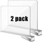 Okydoky Acrylic Shelf Dividers for Closet, Wood Closets Shelf Separator and Organizer, Transparent Closet Organizer Divider for Kitchen Cabinets, Bookcases(2p,UK)