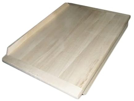 Wooden World - Traditionelles Teigbrett aus Holz zum Kneten STOLNICA (60 x 40 cm)