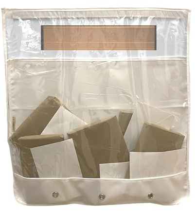 Nevkha Receptor de buzones para correo, cartas, correos, paquetes pequeños. Alternativa a la jaula de buzón, no requiere tornillos, se fija a puertas y buzones con adhesivo fuerte (blanco cálido