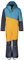 Trollkids Kids Hallingdal Snowsuit 92, steel blue