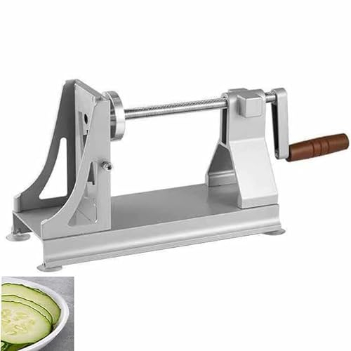 ZAIED Rallador Rotatorio Acero Inoxidable,Rallador Cocina Manual,Rebanador Verduras,Rebanador Verduras,Trituradora Alimentos para Calabacines Frescos,Patatas,Zanahorias,Verduras