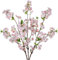 Briful 3er Set Kunstblumen Wie Echt Frühling Dekoblume Rosa Pfirsichblüte Frühlingsblumen Künstliche Zweige 94CM Lange Stiele für Blumengesteck Home Dekoration