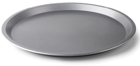 Lacor - 68472 - Molde Pizza, Bandeja Pizza Horno, Molde Antiadherente, Colección Delize, Libre de PFOA, Apto para Horno, Frigorífico y Congelador, Acero al Carbono, Ø29.5 cm, Altura 1.5 cm