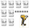 Yetaha 8PCS Belt Clips for Dewalt with Screws, Stainless Steel Drill Belt Clip Hooks Replacement for Dewalt 20V MAX Tools DCD980 DCD985 DCD980L2 DCD985L2, Part Number N268241