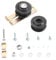 Kit de poleas tensoras, kit de polea de cortacésped para cortacésped de empuje 22207 22210 22215 22225