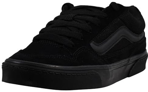 Vans Homme Baskets Caldrone en Daim/Maille, Black/Black, 42.5 EU