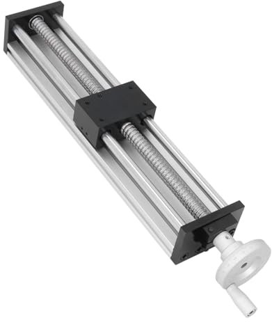 Linearschienenführungsschlitten, Manueller CNC-Kugelumlaufspindel-Schiebetisch mit 300 Mm Hub für Fräsmaschine, mit Handrad, für CNC-Inspektionsgeräte