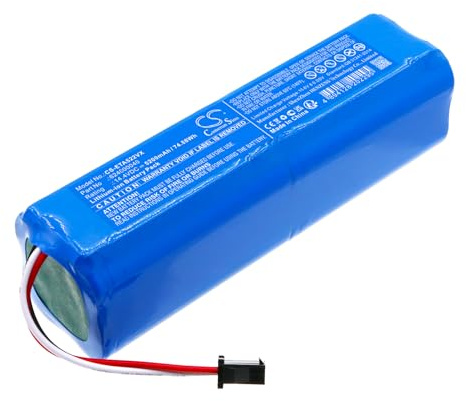 TCTK Akku 5200mAh Kompatibel mit [ETA] 5229 Master, 6229 Master Pro II, 6240 Twins Ersetzt 624000040, ICR-26J-4S2P-V3