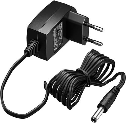 Goobay - Fuente de alimentación de 5 V 5,5 mm x 2,1 mm / 5 W y 1 A, de 100 V a 240 V utilizable en Todo el Mundo/Enchufe de CC para Sistemas RDSI, Discos Duros, fax / 1,8 M, 64982