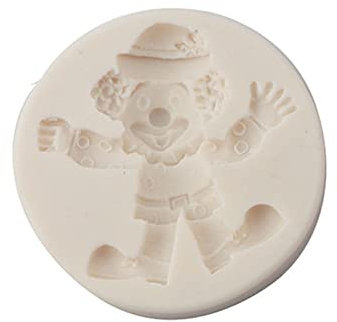 Lustige Clown-Silikonform für Fondant, Backwerkzeug für Schokolade, Süßigkeiten und handgefertigte Seife
