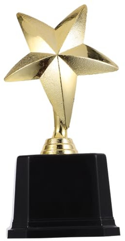 ibasenice Pokalspielzeug Aus Sternform Auszeichnung Für Partys Wettbewerbe Und Feiern Leicht Und Tragbar Mit Stabiler Basis Für Belohnungen Und Dekoration