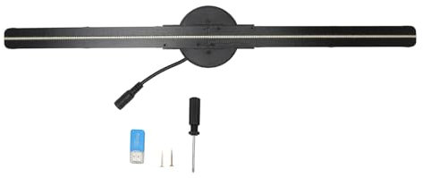Joyzan 3D Hologram Fan Projector,Hologram Advertising Display Fan Hologram Projector With 224 LED Light Beads Resolution With Remote for Business Store Signs Casino Party Christmas (GB