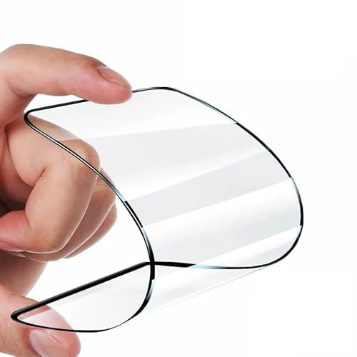 Privacy Screen Protector Compatible for iPhone 13 Pro Max 13Pro 13 Mini Matte Tempered Glass Anti-peep Scratch Resistant Anti-fingerprint Shatter Proof Full Cover Flexible Film (2 PCS(HD Clear), for