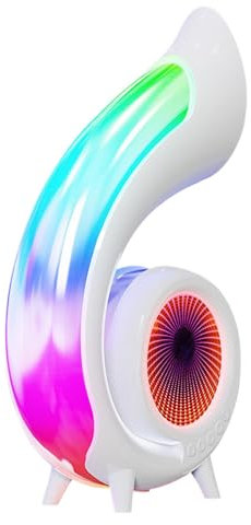 Lautsprecher-Wecker – Nachttischlampe, LED-Atmosphäre, intelligenter