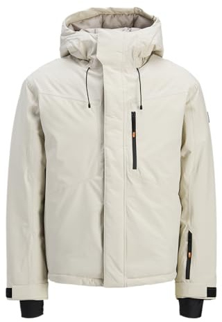 JACK & JONES Herren Jjalpes Ski Jacket Aw25, Silver Lining, l
