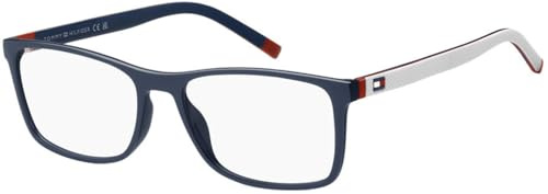 Tommy Hilfiger Brille TH 1785 Größe 55-17 mm Blau Weiß/Eye size: 55 - Bridge size: 17