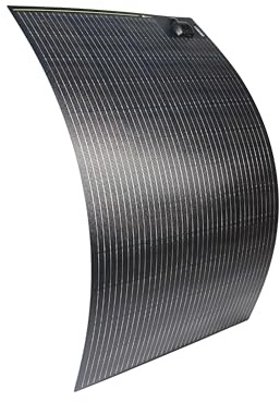 WATTSTUNDE SOLA Flex - Monokristallines flexibles Solarmodul mit PERC Zellen und ETFE Beschichtung (135 W)
