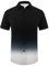 XiaoMoSha Mens Hawaiian Shirts Short Sleeve Wrinkle Free Button Down Summer Casual Shirt for Men Tropical Holiday Beach Funky Party Tops, BlackGradient, MMedium
