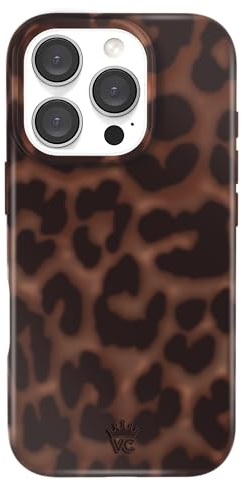 VELVET CAVIAR for iPhone 16 Pro Case - Compatible with MagSafe [10ft Drop Tested] - It Girl Leopard Print