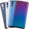 Panel de cristal trasero compatible para Huawei P20 Pro Modelo CLT-L29 / CLT-L09 - Cubierta trasera de la puerta de la batería, parte de repuesto de la carcasa trasera de la batería (negro)