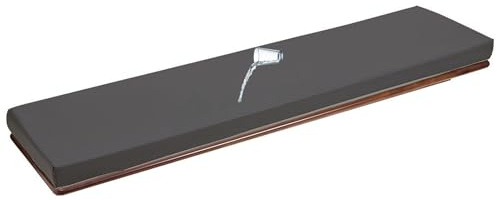 PLCIVSA Sitzbank Kissen Outdoor Wasserfest 120/140/80/200x40/35/30cm 5cm Dick Bankauflage Bankkissen Kunstleder Sitzkissen Sitzbank Auflage rutschfeste,für Terrasse,Innen(F10,140x55x5cm)