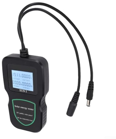 Tester da pannello, multimetro fotovoltaico e misuratore di watt, diagnostica portatile intelligente per installatori e sistemi off-grid (100 W)