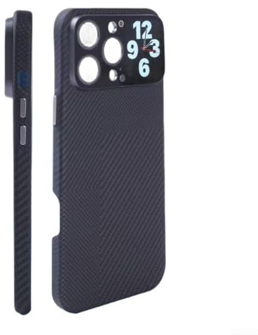 Magnetische Schutzhülle für iPhone 16/15/14/13Promax, 2026 verbesserte Smartphone-Hülle mit 4,6 cm (1,83 Zoll) HD-Bildschirm: Benutzerdefinierter Bildschirm, Nachrichten-Push und mehr. Intelligente