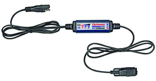TecMate o108 Chargeur USB de 3300 mA avec arrêt Automatique de la Batterie