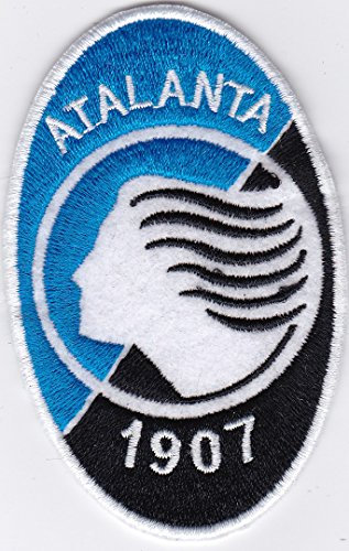 MAREL Patch Atalanta Calcio Club Football Serie Replica cm 5,5x9 Toppa Ricamo -1000
