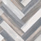 VINYL FLOORING UK Grey Brown Anti Slip Wood Effect Vinyl Flooring Roll For Living Room, Dining Room, 2.8mm Cushion Backed Vinyl Sheet, Waterproof Lino Flooring-2m(6'6) X 2m(6'6)-4m²