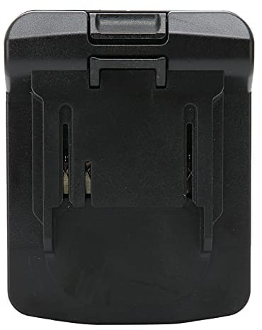 Convertisseur D'adaptateur de Batterie pour à pour Batterie , Adaptateur de Batterie pour à pour 18V Outils électriques à Batterie au Lithium (Noir)