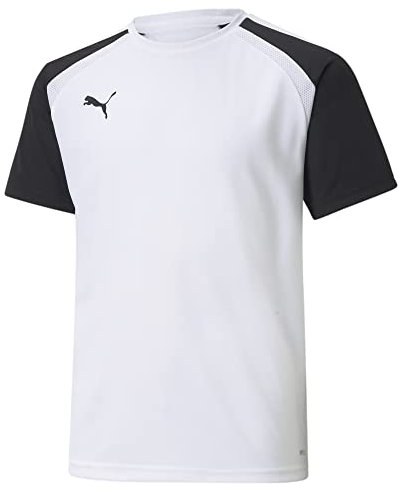 PUMA Unisex Baby Teampacer Jersey Jr T-Shirt, Weiß, PU, 9 Años