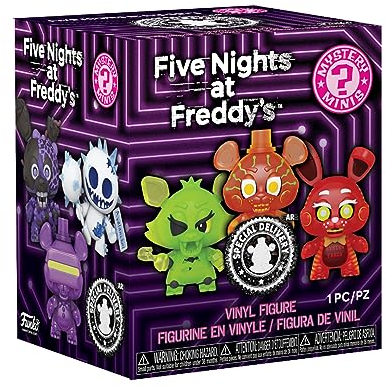 Funko Mystery Min - Five Nights at Freddy's (FNAF) - 1 of 12 to Collect - Styles Vary- Vinyl-Sammelfigur - Geschenkidee - Offizielle Handelswaren