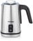 Vitinni Milk Frother - Automatic Velvetiser, Stainless Steel, Hot and Cold Drinks Heating Function, Hot Chocolate Machine, 500w, 350ml Capacity, Silent Operation, Non Stick Milk Steamer