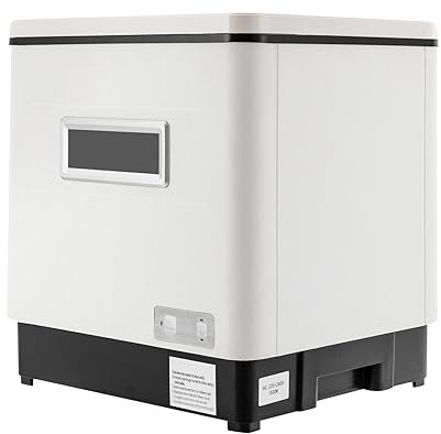 Mini Tisch Geschirrspüler 1500W für Zuhause Büro und Camping Geschirrspüler Mini mit Wasseranschluss
