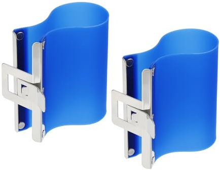 PATIKIL 11OZ 3D Mug Wrap Silicone Mug Clamp, 2 Pcs Sublimation Silicone Mug Cup Clamp Fixture for Mugs Printing Heat Transfer Machine, Blue