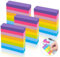 NOTEZMATE Small Sticky Notes 15 x 50mm,4000Pcs Mini Self-Stick Notes for Post,40Pack Sticky Notes Markers,Bright Color Index Tab Post Self Adhesive Flags for Reminders in Offices,Schools,Households