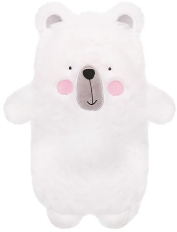 Novelty Animal/Character 3D Hot Water Bottle with Cover (Polar Bear 750ml (28 x 18cm))